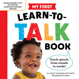 book cover for My First Learn-to-Talk Book