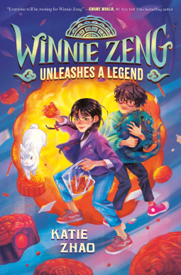 book cover for Winnie Zeng Unleashes a Legend