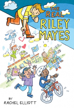 book cover for The Real Riley Mayes