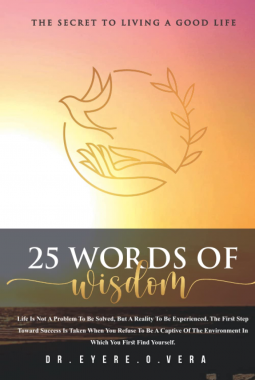 book cover for 25 Words of Wisdom