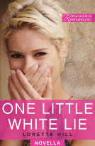 book cover for One Little White Lie