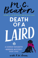 book cover for Death of a Laird