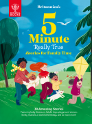 book cover for Britannica's 5-Minute Really True Stories for Family Time