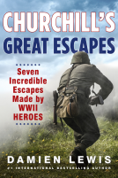 book cover for Churchill's Great Escapes