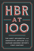 book cover for HBR at 100