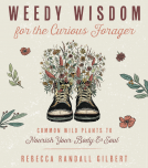 book cover for Weedy Wisdom for the Curious Forager
