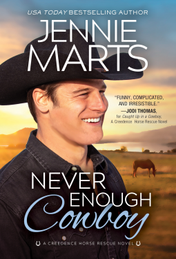 book cover for Never Enough Cowboy