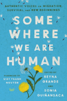 book cover for Somewhere We Are Human