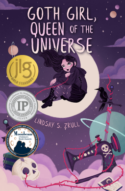 book cover for Goth Girl, Queen of the Universe