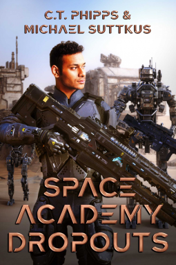 book cover for Space Academy Dropouts
