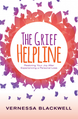 book cover for The Grief Helpline