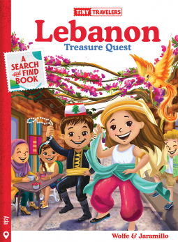 book cover for Tiny Travelers Lebanon Treasure Quest