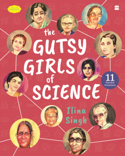 book cover for The Gutsy Girls of Science