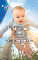 book cover for First Comes Baby...