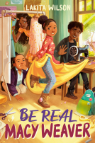 book cover for Be Real, Macy Weaver
