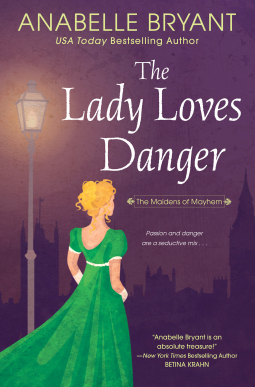 book cover for The Lady Loves Danger