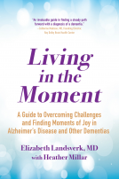 book cover for Living in the Moment