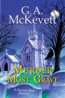 book cover for Murder Most Grave