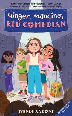 book cover for Ginger Mancino, Kid Comedian