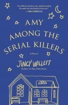 book cover for Amy Among the Serial Killers