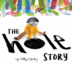 book cover for The Hole Story