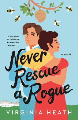 book cover for Never Rescue a Rogue