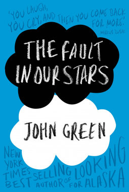 book cover for The Fault in Our Stars