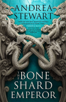 book cover for The Bone Shard Emperor