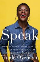 book cover for Speak