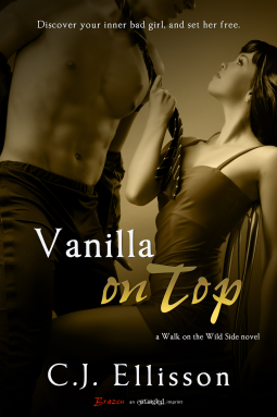 book cover for Vanilla on Top