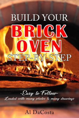 book cover for BUILD YOUR BRICK OVEN step-by-step