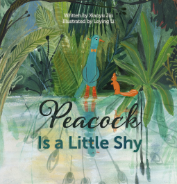 book cover for Peacock Is a Little Shy