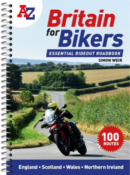 book cover for A -Z Britain for Bikers