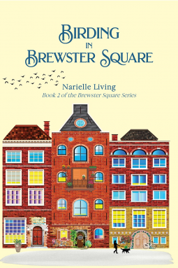 book cover for Birding in Brewster Square