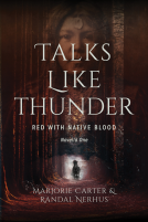 book cover for Talks Like Thunder: Red With Native Blood