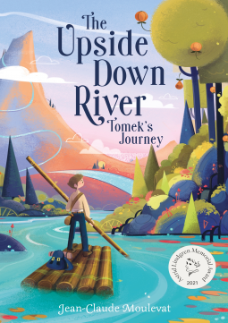 book cover for The Upside Down River: Tomek's Journey