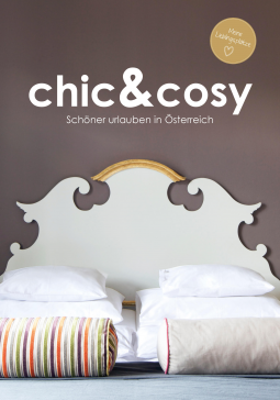 Buchcover für chic&cosy - Schöner urlauben in Österreich