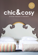 Buchcover für chic&cosy - Schöner urlauben in Österreich