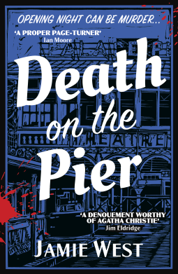 book cover for Death on the Pier