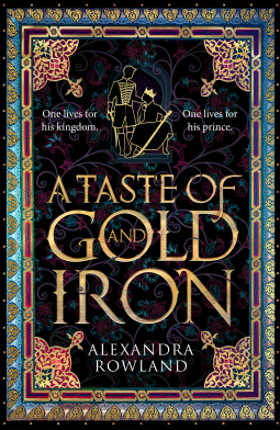 book cover for A Taste of Gold and Iron