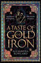 book cover for A Taste of Gold and Iron