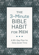 book cover for The 3-Minute Bible Habit for Men