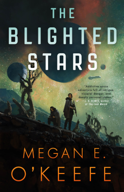 book cover for The Blighted Stars