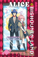 book cover for Alice in Bishounen-Land, Volume 2