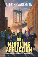 book cover for The Middling Affliction
