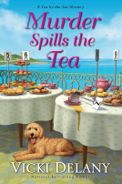 book cover for Murder Spills the Tea
