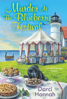 book cover for Murder at the Blueberry Festival