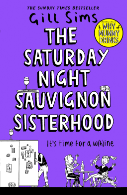 book cover for The Saturday Night Sauvignon Sisterhood