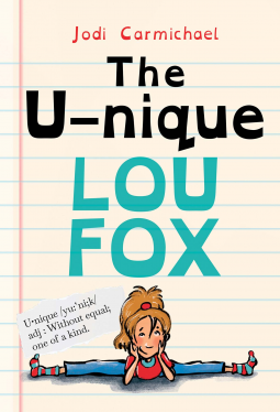 book cover for The Unique Lou Fox