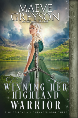 book cover for Winning Her Highland Warrior